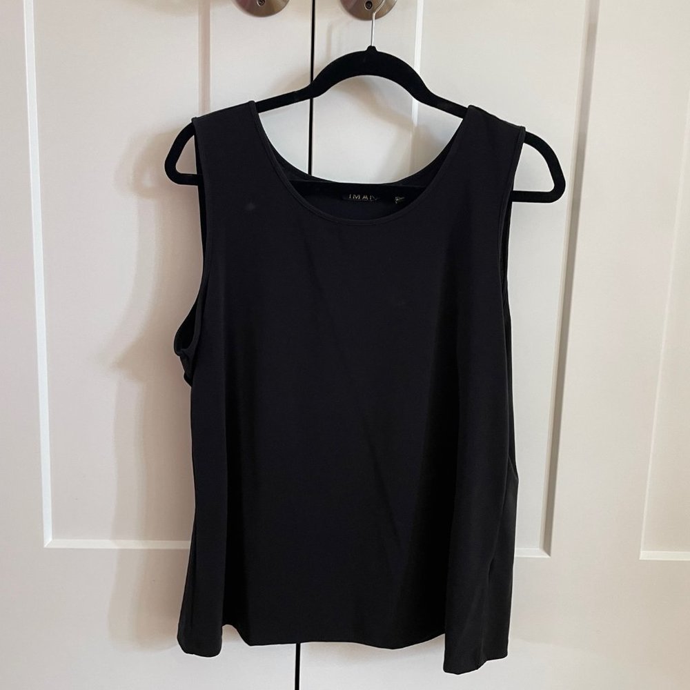 IMAN Global Chic Knit Tank NWOT